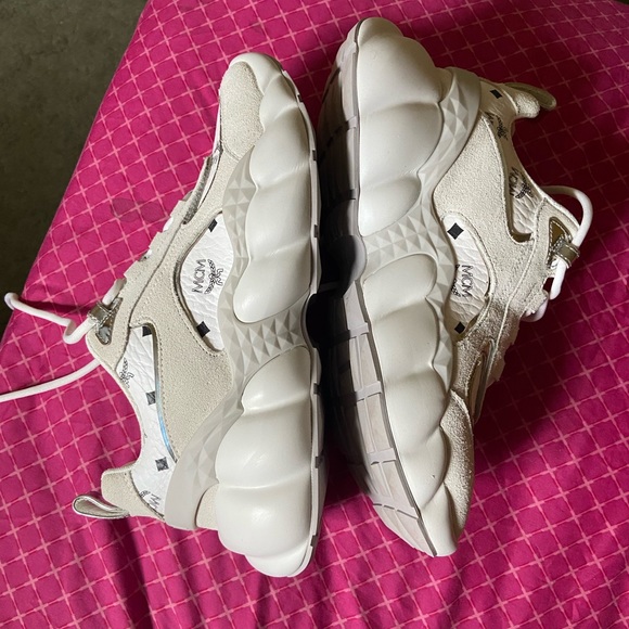 Authentic MCM Himmel Chunky Sole logo designer sneaker//EUR size 39//US size 8 - Picture 2 of 11